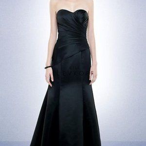 Bill Levkoff Black Bridesmaid Dress